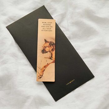 Personalised Photo Bookmark With Message, 4 of 6
