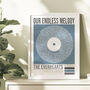 Personalised Poster Song Lyrics Print, thumbnail 3 of 5