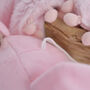 Personalised Pink Ballerina Mouse Soft Toy, thumbnail 3 of 5