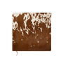 Brown And White Natural Cowhide Cushion Cover, thumbnail 2 of 6
