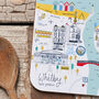 Whitby Map Small Chopping Board, thumbnail 3 of 5
