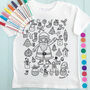 Children's Colour In Christmas T Shirt, thumbnail 2 of 4