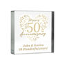 Personalised 50th Golden Anniversary Token, thumbnail 6 of 6