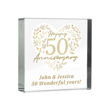 Personalised 50th Golden Anniversary Token, 6 of 6