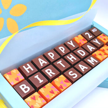Personalised Happy Birthday Chocolates Children's Gift, 2 of 10