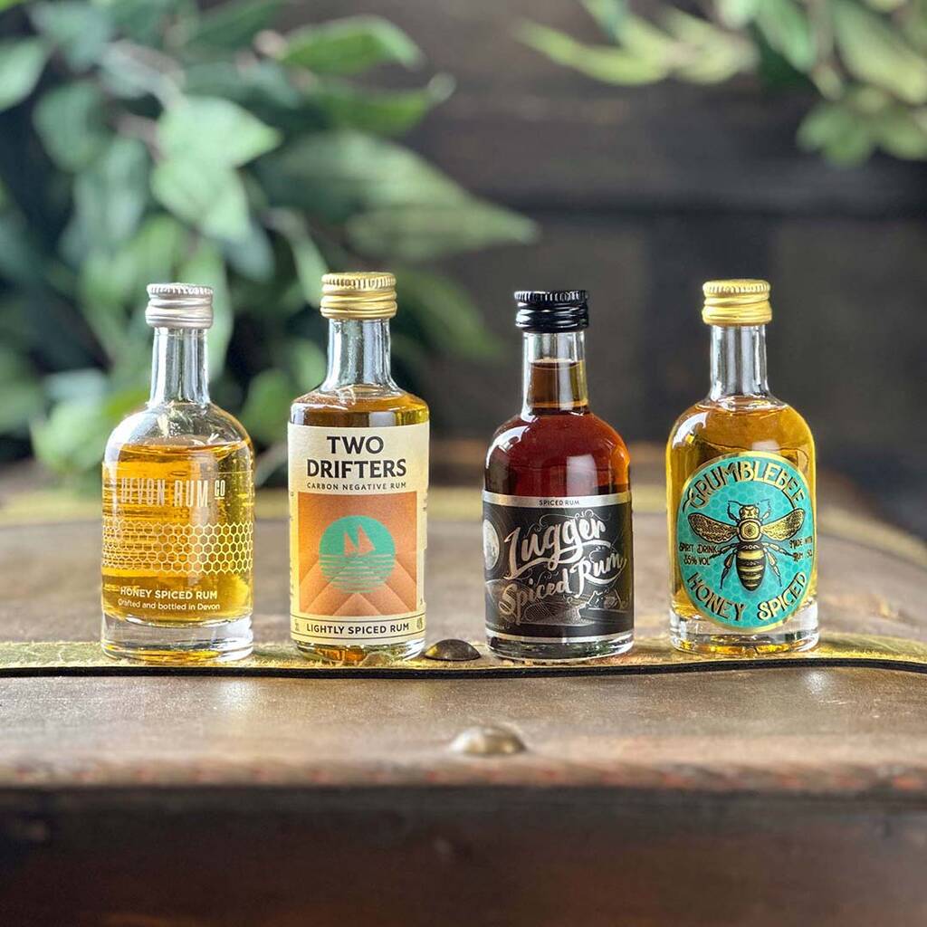 Devon Rum Taster Set Gift Box One By The Rum Company