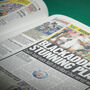 Bath Personalised Rugby Union Newspaper Book, thumbnail 4 of 12