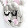 Bunny Rabbit Chunky Knit Nursery Decor, thumbnail 4 of 8