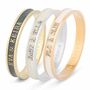 Kids Name Bangle In Gold Silver Or Rose Gold, thumbnail 3 of 12