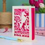 Personalised Papercut Unicorn Birthday Card, thumbnail 1 of 6