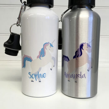 Personalised Unicorn Water Bottle, 3 of 5
