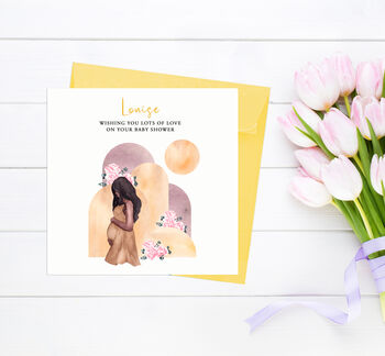 Baby Shower Or Pregnancy Congratulations Card, 2 of 4
