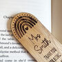 Personalised Teachers Wooden Bookmark Gift Thank You, thumbnail 8 of 10
