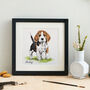Gift Voucher For Personalised Watercolour Pet Portrait, thumbnail 2 of 2