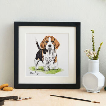 Gift Voucher For Personalised Watercolour Pet Portrait, 2 of 2