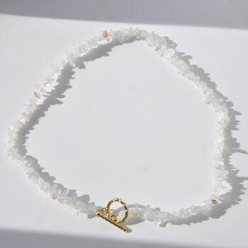 Healing Crystal Chip Necklace Gift For Her, 8 of 12