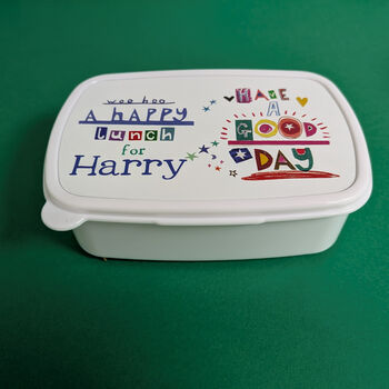 Personalised 'Happy Lunch' Lunchbox, 12 of 12