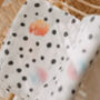Muslin Swaddle Baby Blanket Nordic Lights, thumbnail 2 of 4