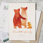 Personalised Bear Family Print, Unframed Or Framed, thumbnail 5 of 12