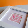 Love Hearts Mini Art Print, thumbnail 2 of 8