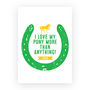Horse Or Pony Inspired Print With Personalised Quote, thumbnail 4 of 7