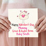 Happy Valentines Day Mummy From The Bump Card, thumbnail 2 of 2