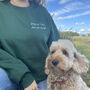 Sorry I Can’t I Have Plans With My Dog Sweatshirt, thumbnail 2 of 4