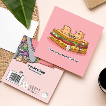 Sandwich Card | Cute Greeting Cards, 3 of 4