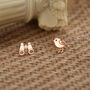 Sterling Silver Birdwatcher Mismatched Stud Earrings, thumbnail 6 of 12