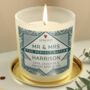 Personalised The Perfect Match Scented Jar Candle, thumbnail 1 of 5