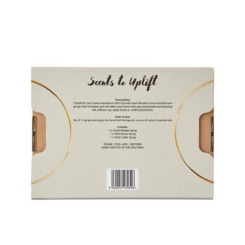 Scents To Uplift Essential Oil Home Spray Gift Set, 9 of 10