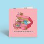 Donut Birthday Card | Cute Greetings Card, thumbnail 1 of 5