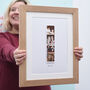 Retro Photo Strip Framed Print For Mother's Day, thumbnail 3 of 7