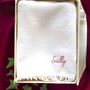 Cashmere Wool Personalised Red Scarf Christmas Gift, thumbnail 1 of 5
