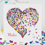 Mother Butterfly Kaleidoscope Heart Birthday Card, thumbnail 1 of 12