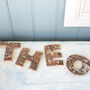 Real Wooden Bark Letters A Z, thumbnail 1 of 5