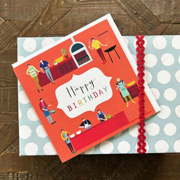 Cooking Happy Birthday Card, 4 of 4