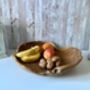 Handcrafted Teak Root Wooden Fruit Nuts Bowl – Large 40cm, thumbnail 5 of 5