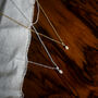 Minimalist Natural Freshwater Pearl Necklace, thumbnail 5 of 6