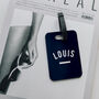 Navy Personalised Passport Cover, thumbnail 3 of 3