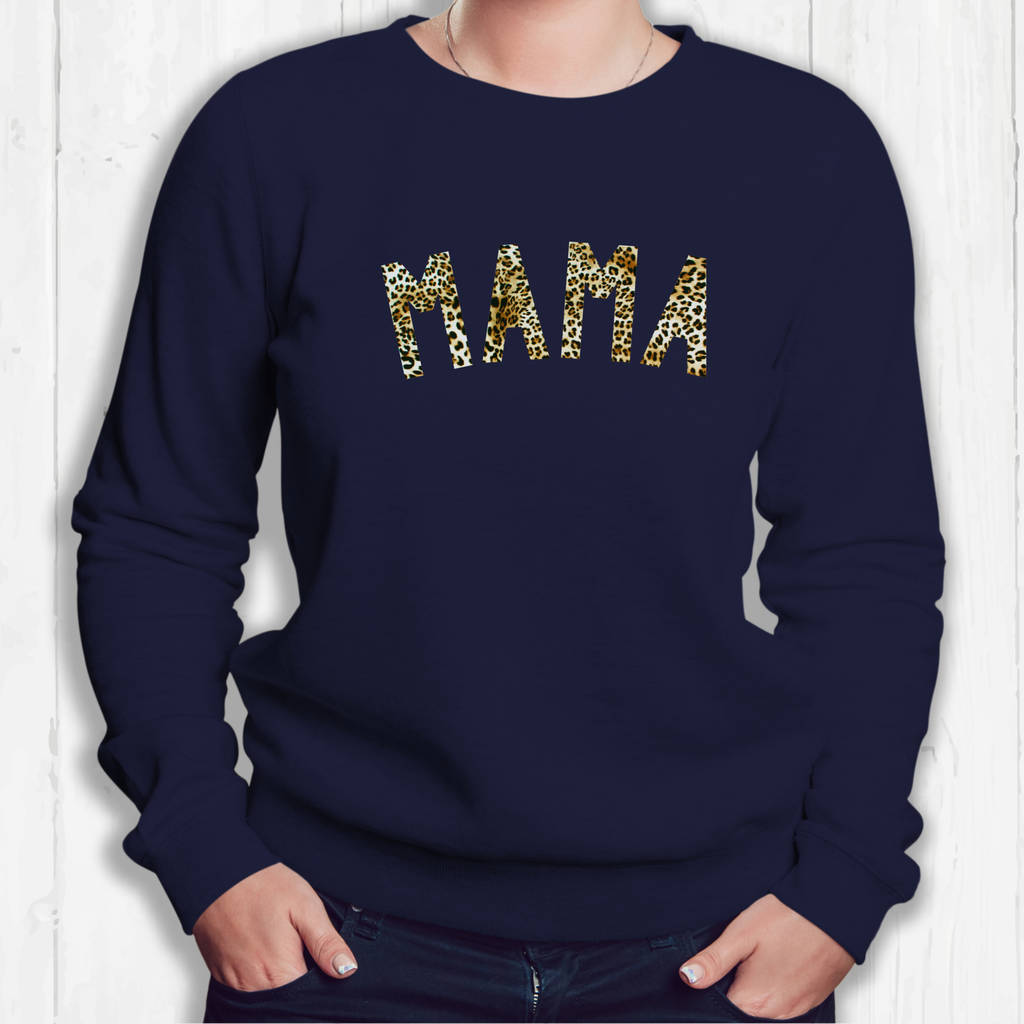 Leopard Print Ladies Mama Jumper By Betty Bramble | notonthehighstreet.com