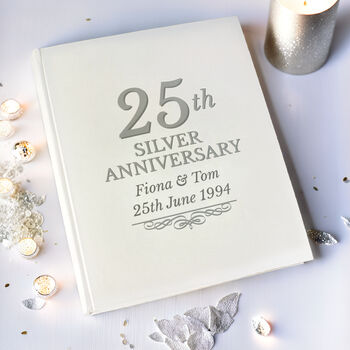 Personalised 25th Silver Anniversary Album, 3 of 7