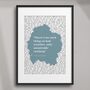 Lake District Typography Print, thumbnail 3 of 6