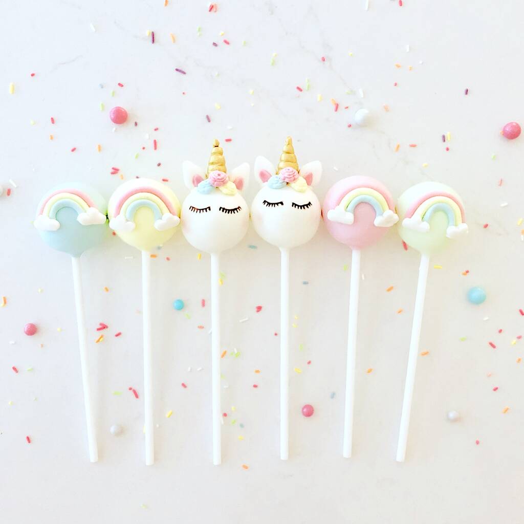 Rainbow Cake Pop Order For Kerry By Popalicious Cake Pops
