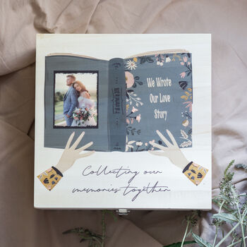Our Love Stories Photo Book Keepsake Box, 4 of 5