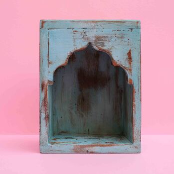 Indian Blue Arched Shelf, 4 of 12