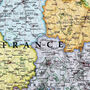 Map Of France Classic Edition, thumbnail 5 of 5