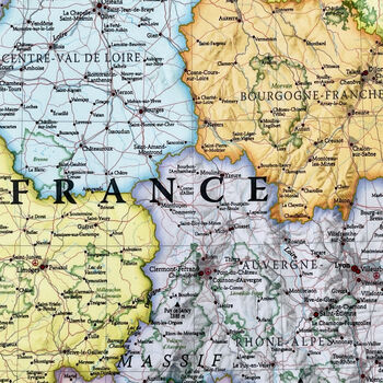 Map Of France Classic Edition, 5 of 5