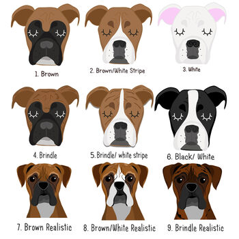 Boxer Personalised Dog Name ID Tag, 2 of 11