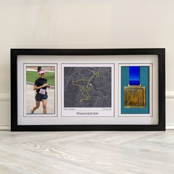 Any Marathon Inc Virtual Photo, Medal And Map Frame, 2 of 9